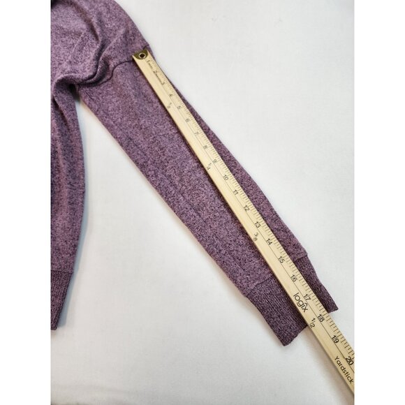 Harlowe & Graham Brushed Fleece Hoodie Sweatshirt Women's Size S Pink Pullover - Picture 4 of 9